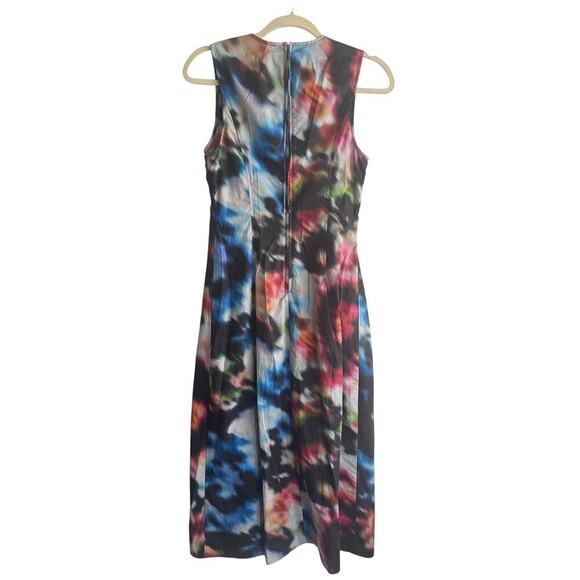 Ulla Johnson Davina Printed Sleeveless Midi Dress with Pockets size 4 - Picture 8 of 8
